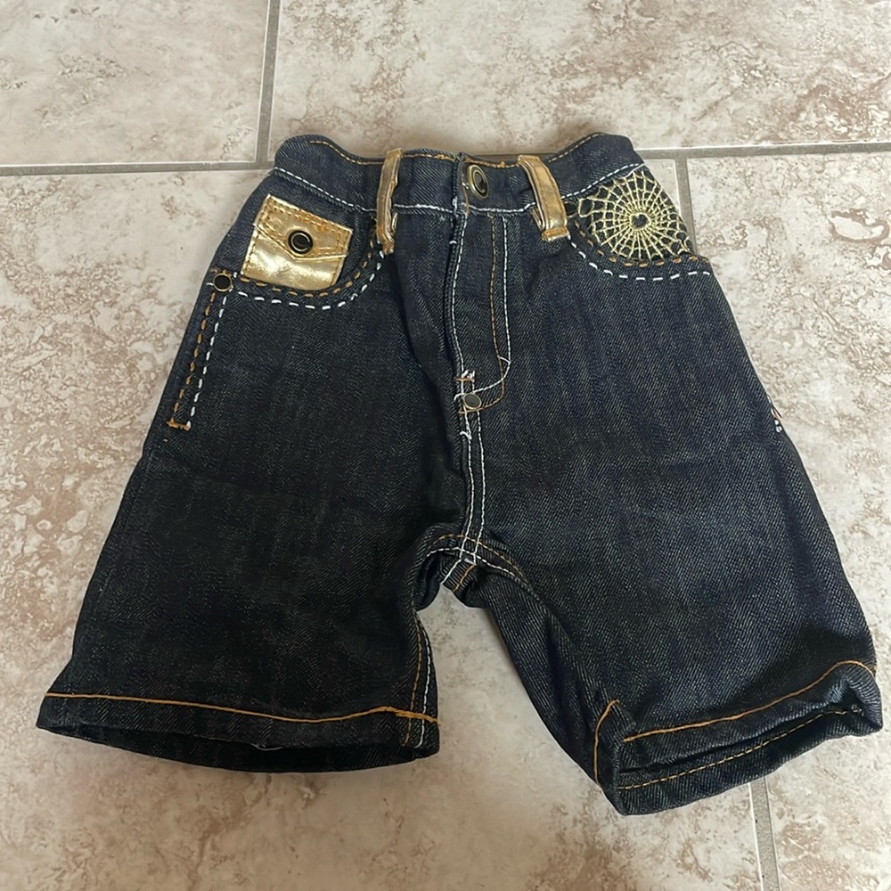 COOGI denim shorts size 24 months